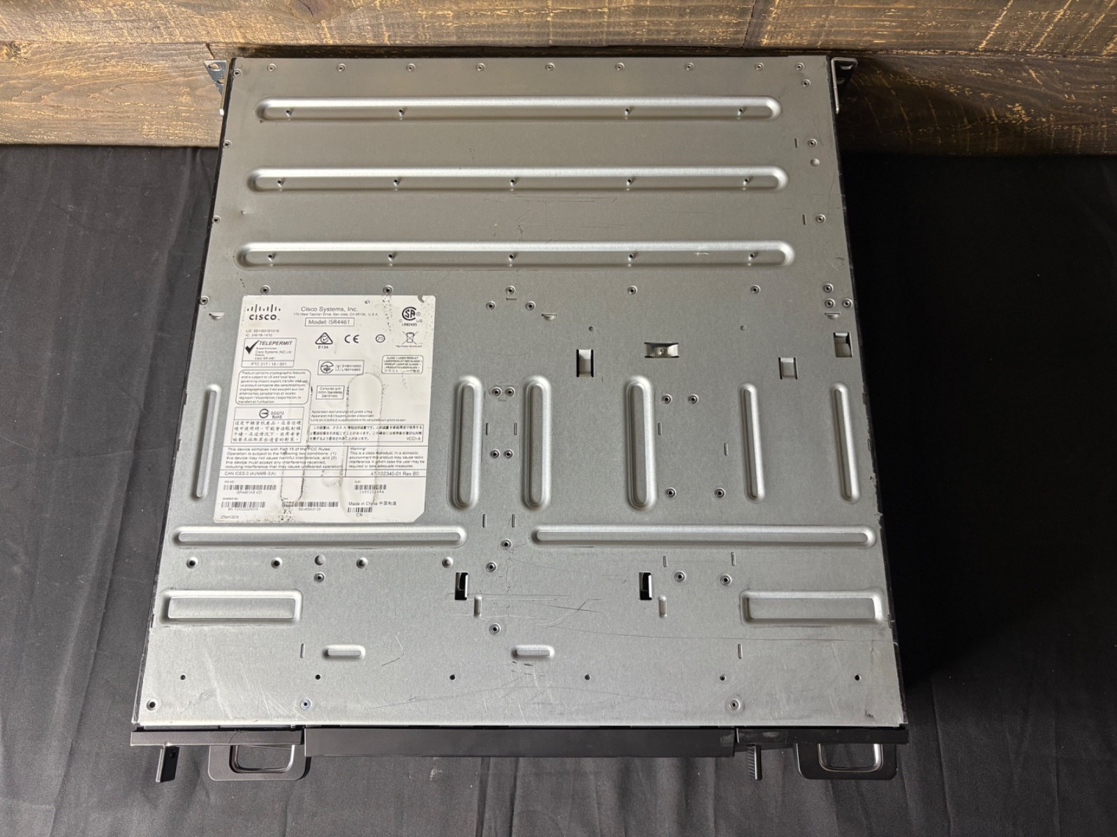 Cisco ISR 4461 4400 Series ISR4461/K9 V01 Dual AC Integrated Services Router