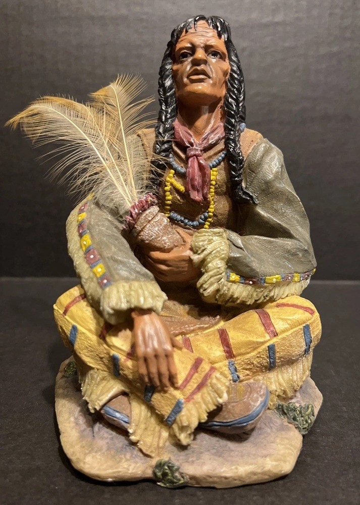 Indian Chief Sitting