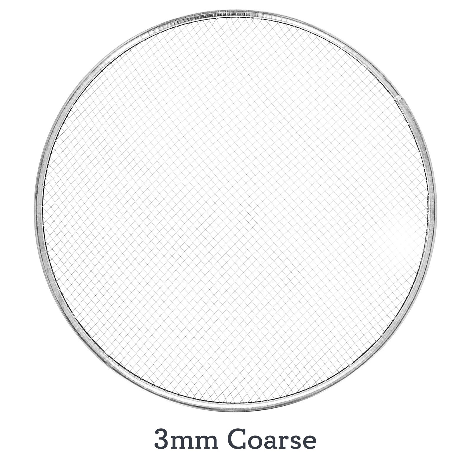 ToolTreaux Interchangeable Fine Mesh Sieve Set Gardening Composting Tools, 5pc