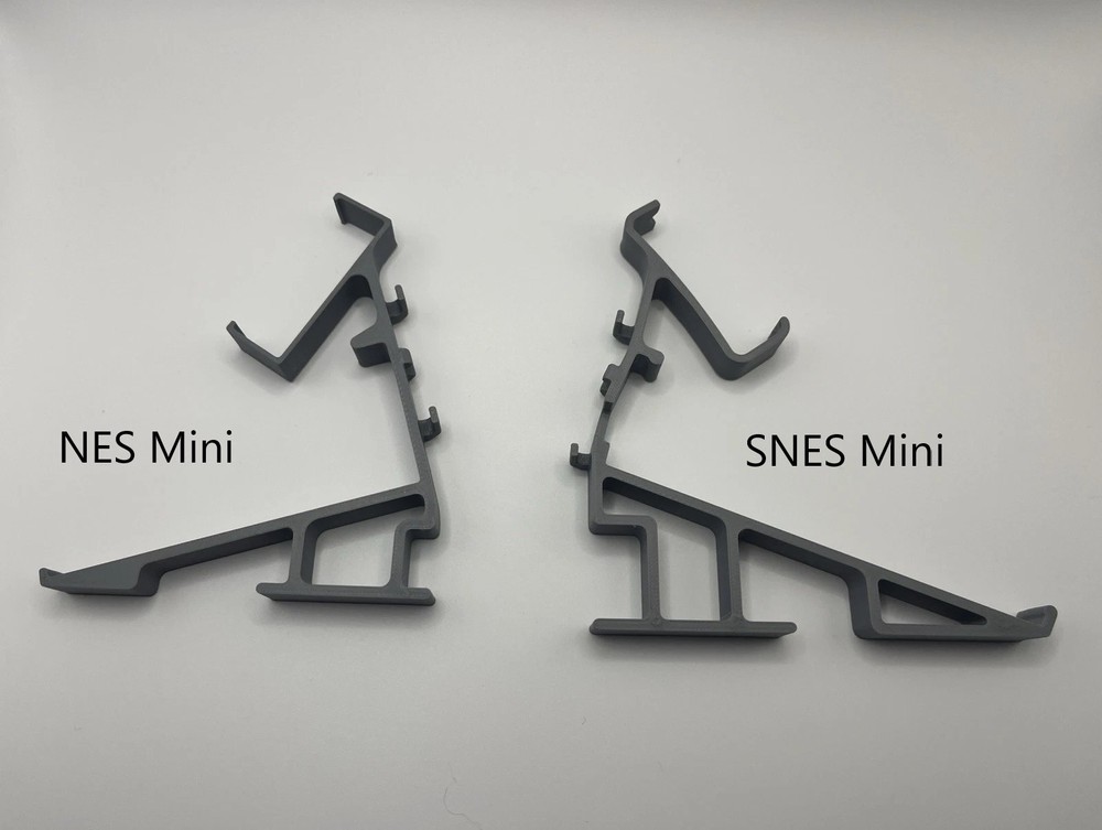 3D Printed: Display Stand for Nintendo Console ( SNES or NES ) + ( Mini )