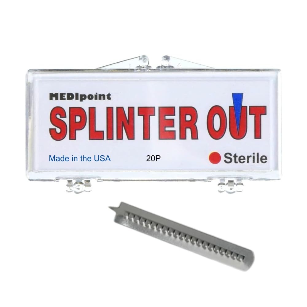 Splinter Out Splinter Remover, 20 Count - Your Essential On-the-Go First Aid