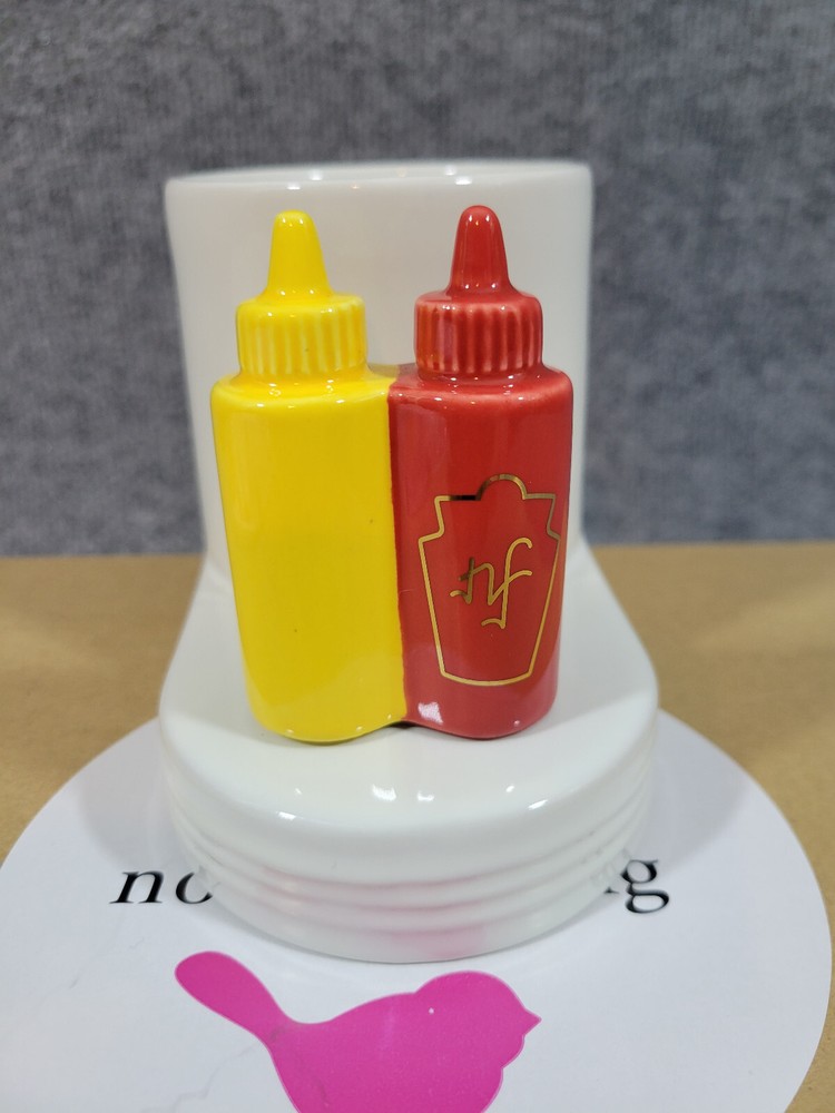 Nora Fleming Mini Main Squeeze A230 Ketchup Mustard