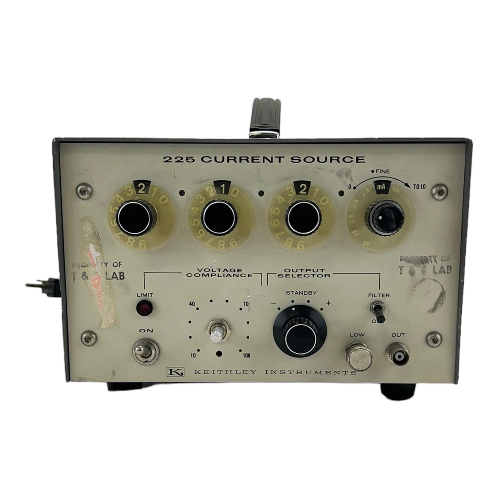 KEITHLEY INSTRUMENTS 225 CURRENT SOURCE 61169 A