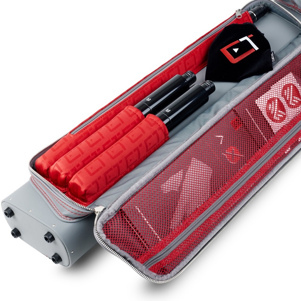 Cuetec Pro Line Grey Hard Pool Cue Case - 3x5