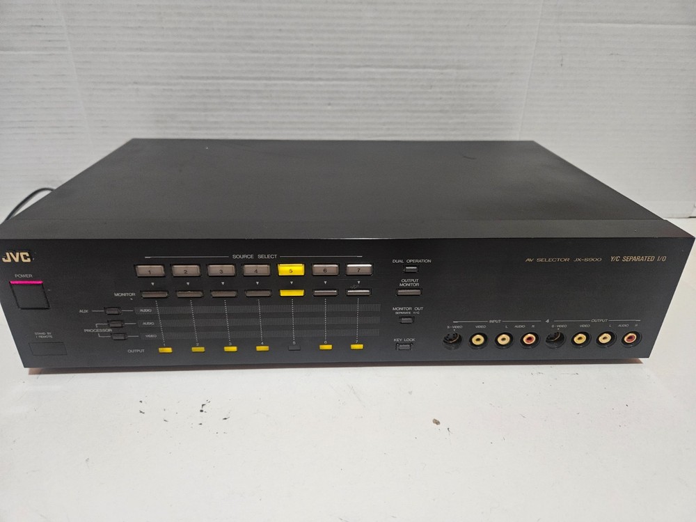 JVC Model JX-S900 AV Selector Switch – High-End Component, Tested & Working