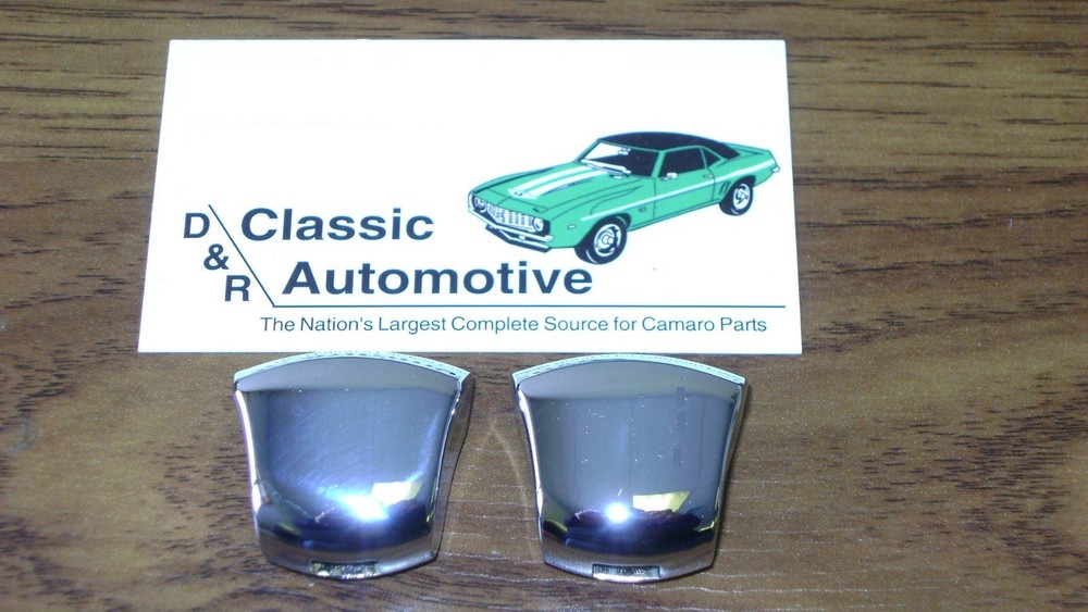 Seat Adjuster Knobs Pair Chrome 67 68 69 Camaro Firebird *New Tooling*