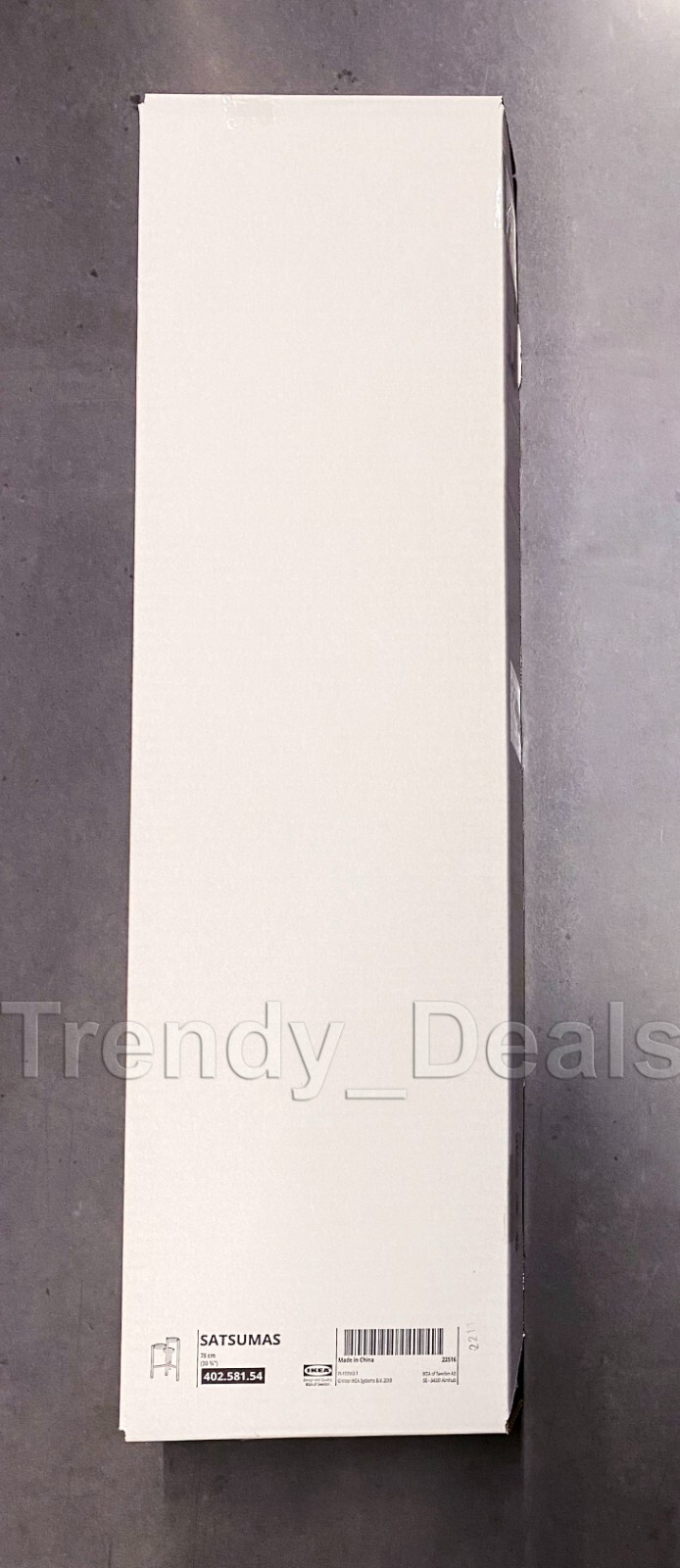 Ikea SATSUMAS Plant Stand Indoor, Bamboo/White, 30 ¾" - NEW