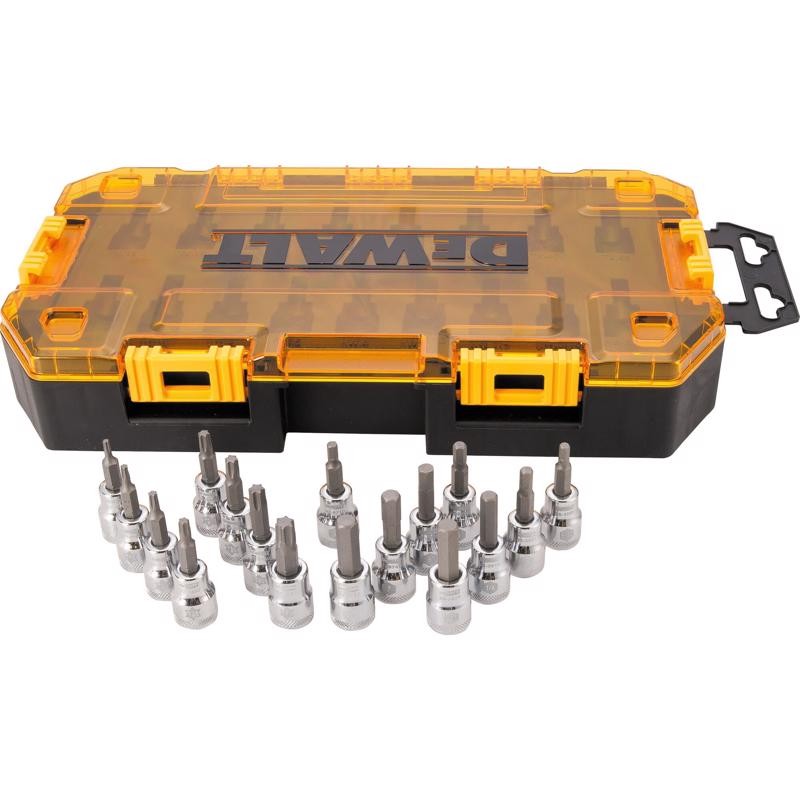 DeWalt 3/8 in. drive Metric/SAE Bit Socket Set