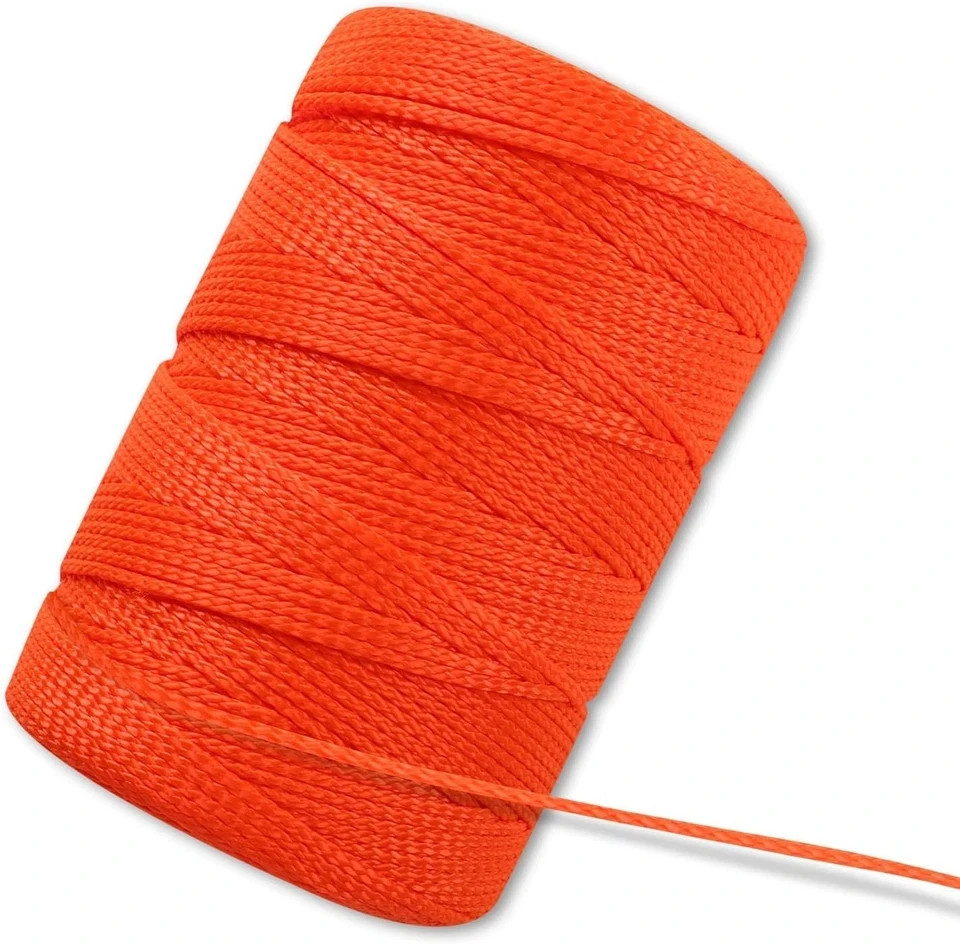 Mason Line #18 500 Ft Length Orange String Line Mason Line String Construction