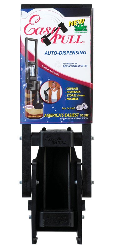 Easy Pull 20 in H x 6.5 in W Can Crusher