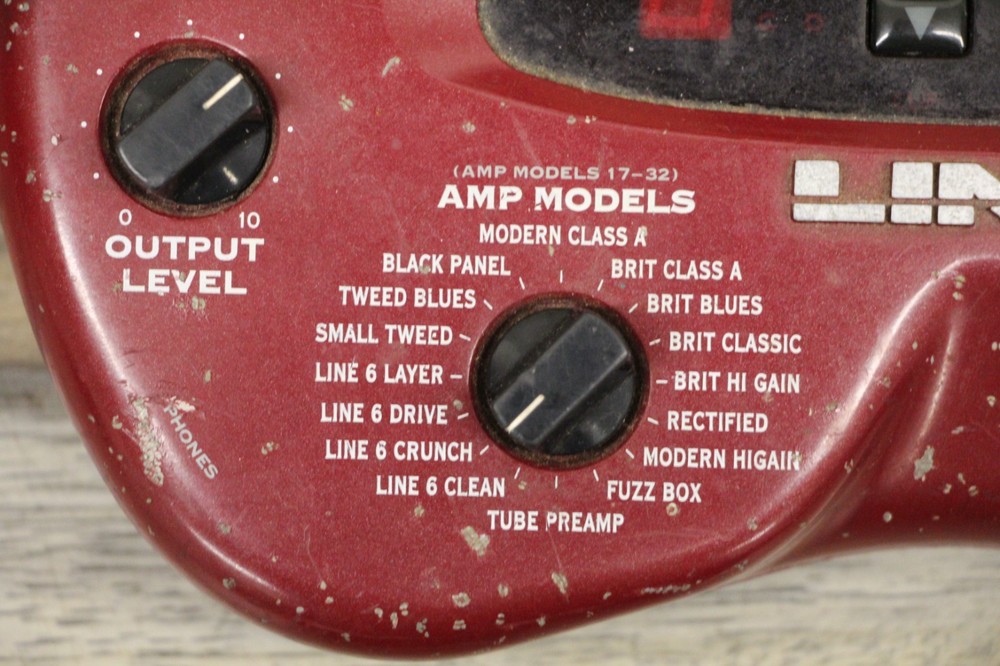 Line 6 POD 2.0 Multi-Effects Guitar Effect Pedal