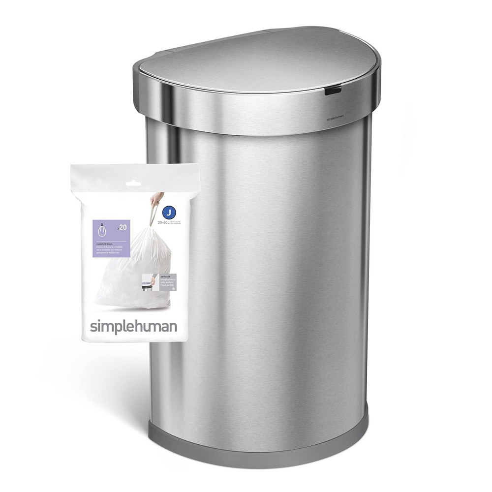 simplehuman Code J 100 Count, Dispenser Pack 100 Count (Pack of 1), White