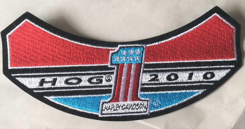 Harley-Davidson HOG Rocker Patch Pin 2010