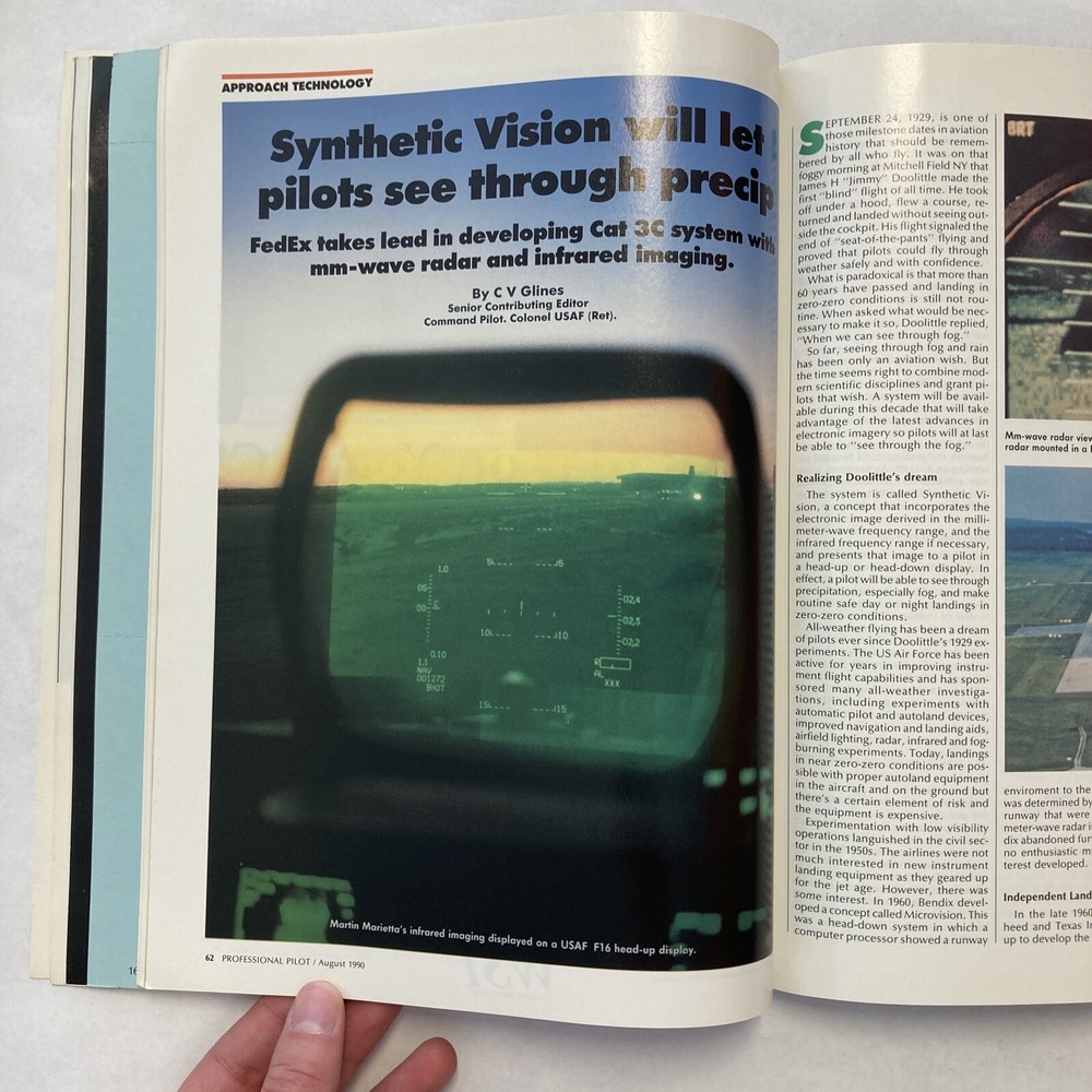 Professional Pilot - August 1990 Issue