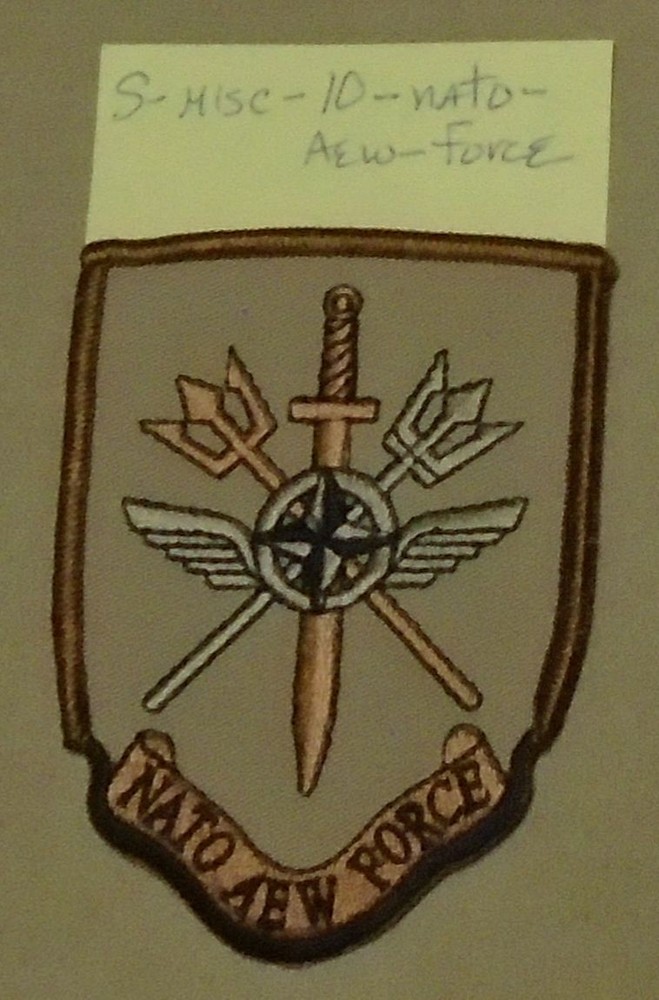 PATCH NATO E-3A AEW AWACS Force