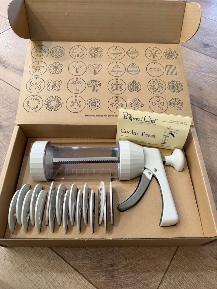 Pampered Chef Cookie Press Model 1525