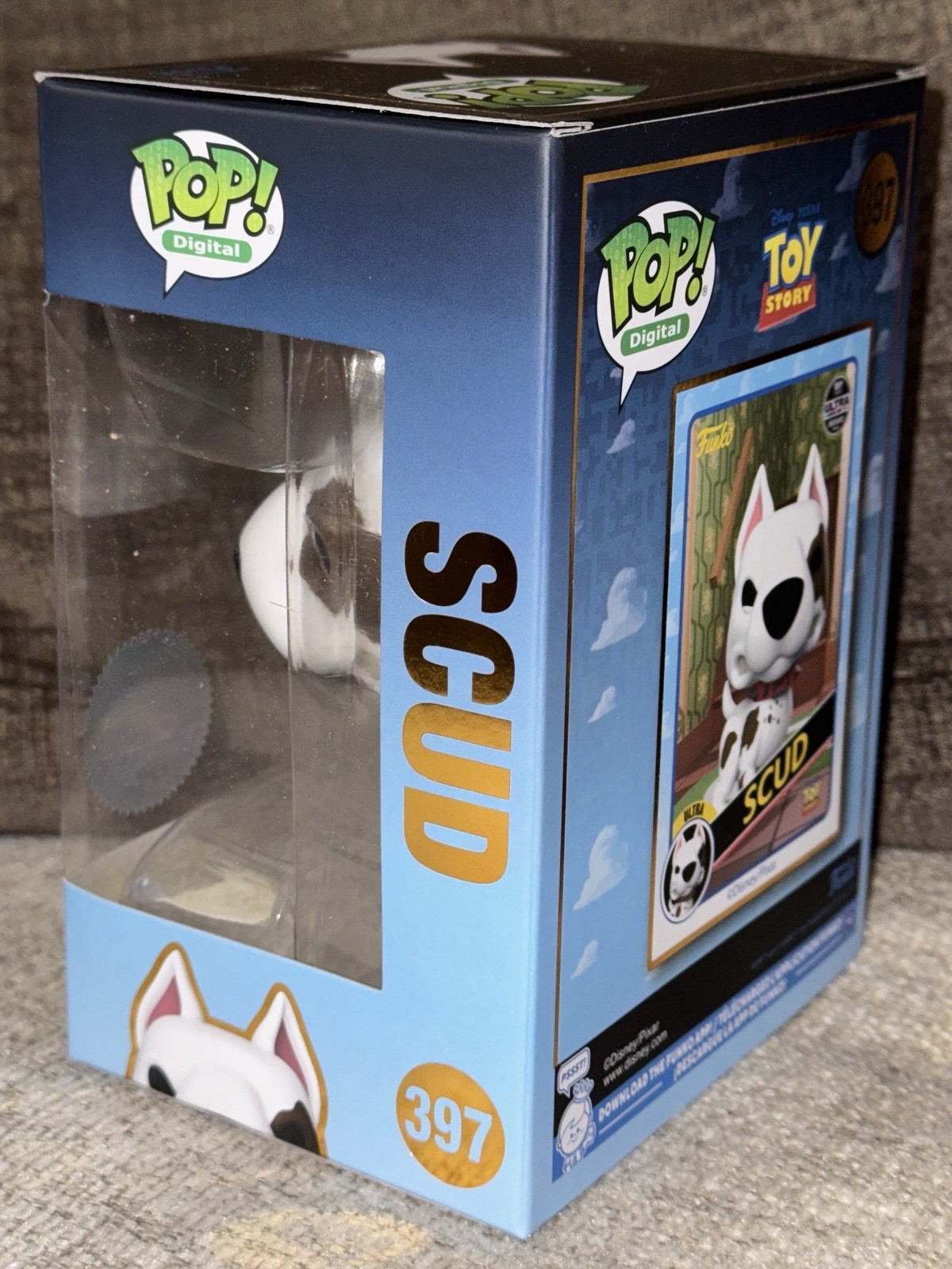 Funko Pop Digital Exclusive Toy Story Scud LE 4,835 Pieces In Hand