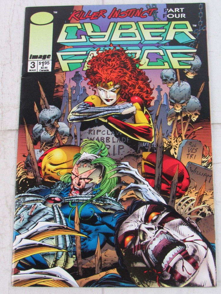 Cyberforce #3 Mar. 1994 Image Comics