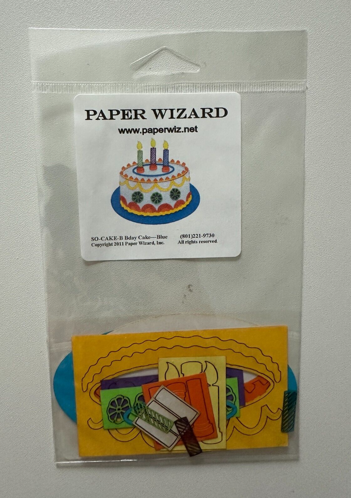 Paper Wizard Die Cuts-Multiple Variations Available-You Choose