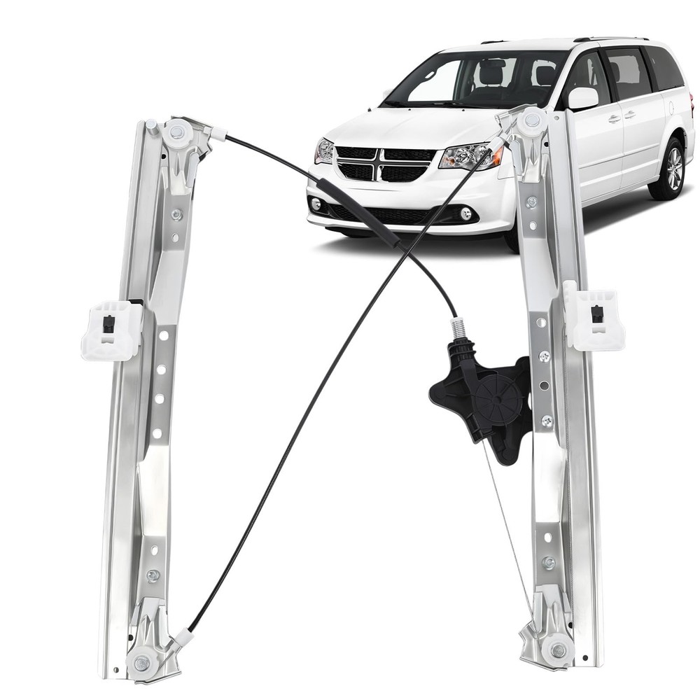 749-508 Front Driver Side Power Window Regulator Without Motor Replacement Fi...