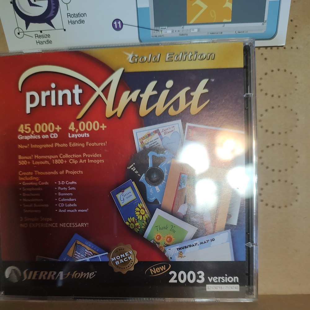 Print Artist 2002 Version Gold Edition PC