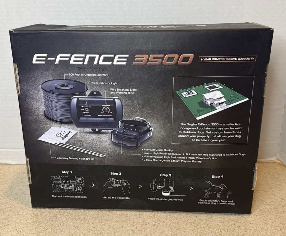 Dogtra E-Fence 3500 Rechargeable Containment System
