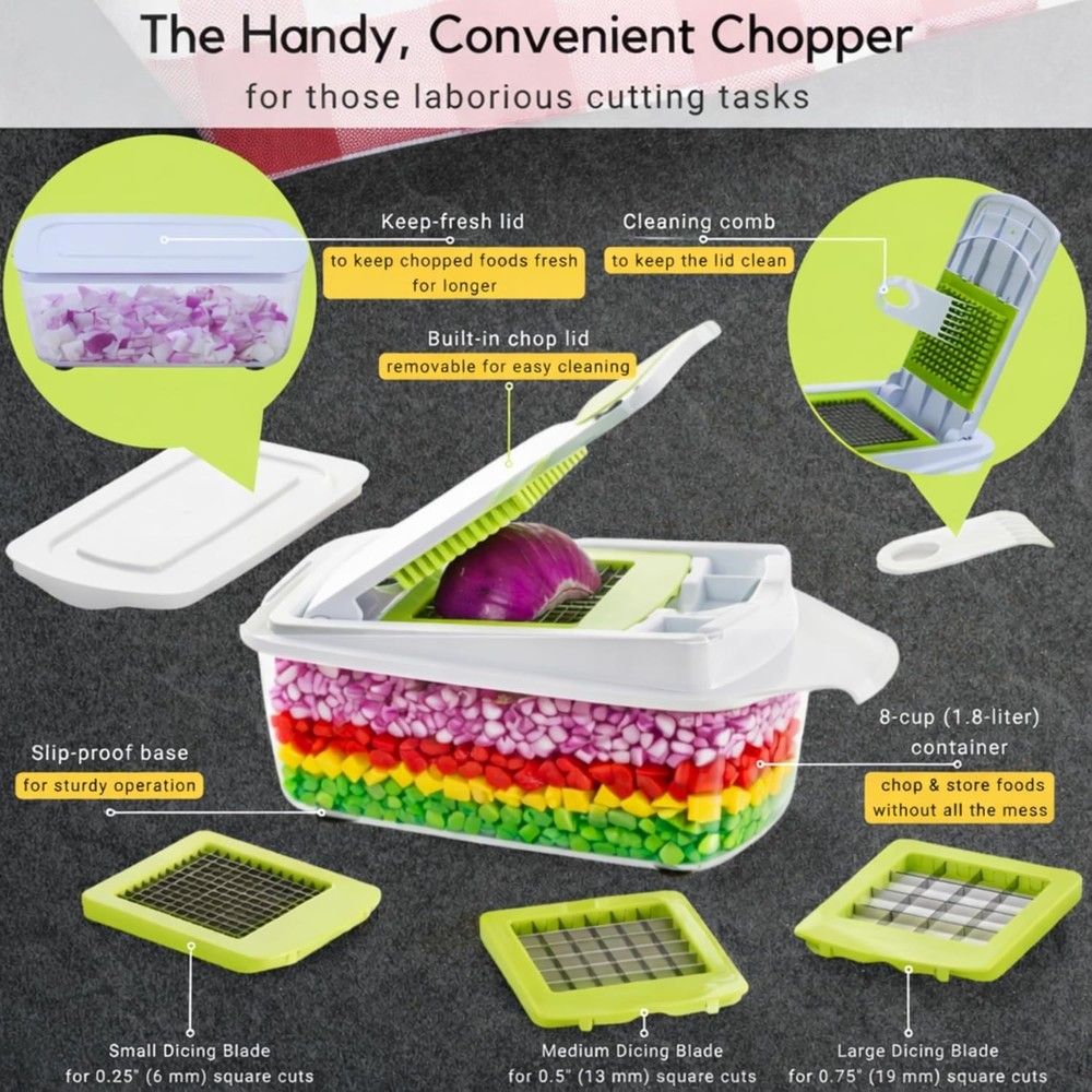 Efficient Fruit and Vegetable Chopper