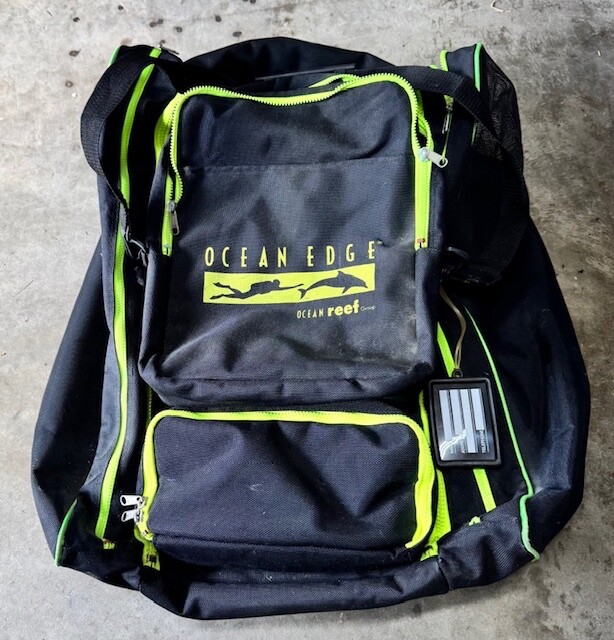 Oceanic Prodigy Scuba Octopus, Dive Computer, Regs, Cayman BC and Dive Backpack