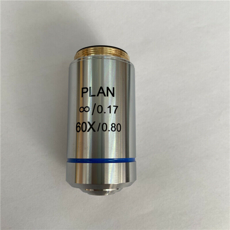 Infinity Plan Objective Lens 4X 10X 20X 40X 60X 100X for Olympus Microscope 1PC
