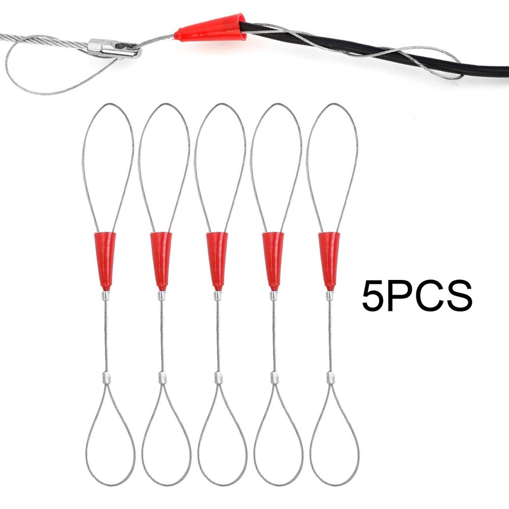 5x Cable Puller Quick Pulling Wire 240mm Portable through Wall Wire Guide Device