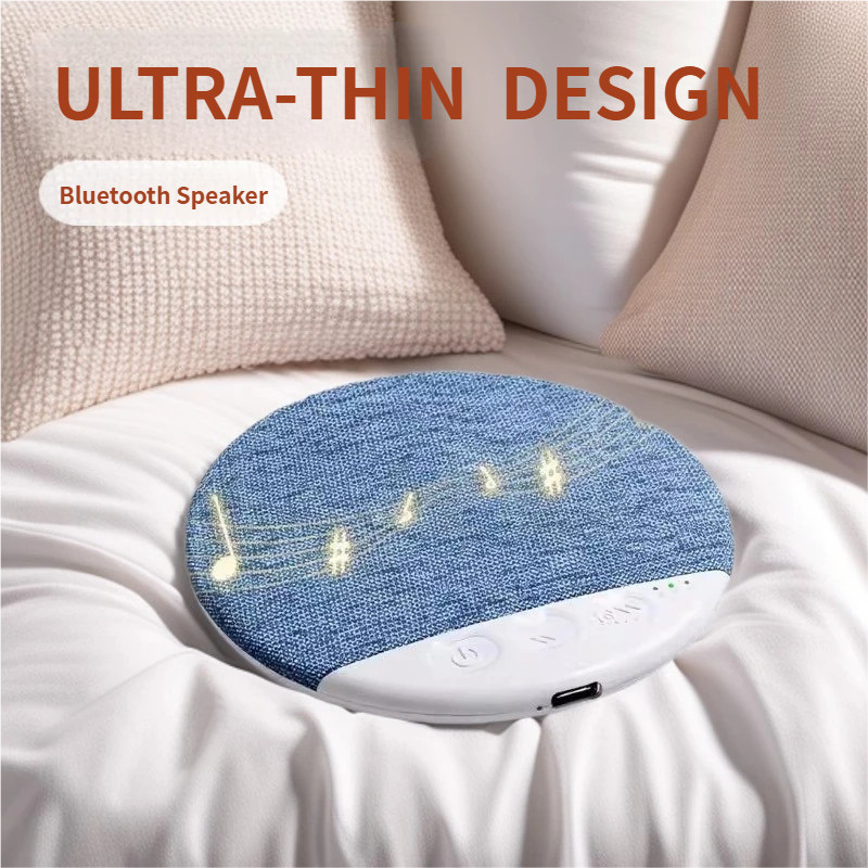 Portable Sleep Speaker Bluetooth White Noise Machine for Insomnia Timer Bedside
