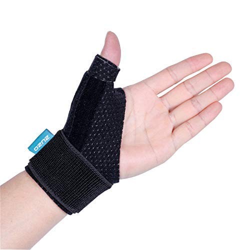 2U2O Compression Reversible Thumb & Wrist Stabilizer S/M, Black