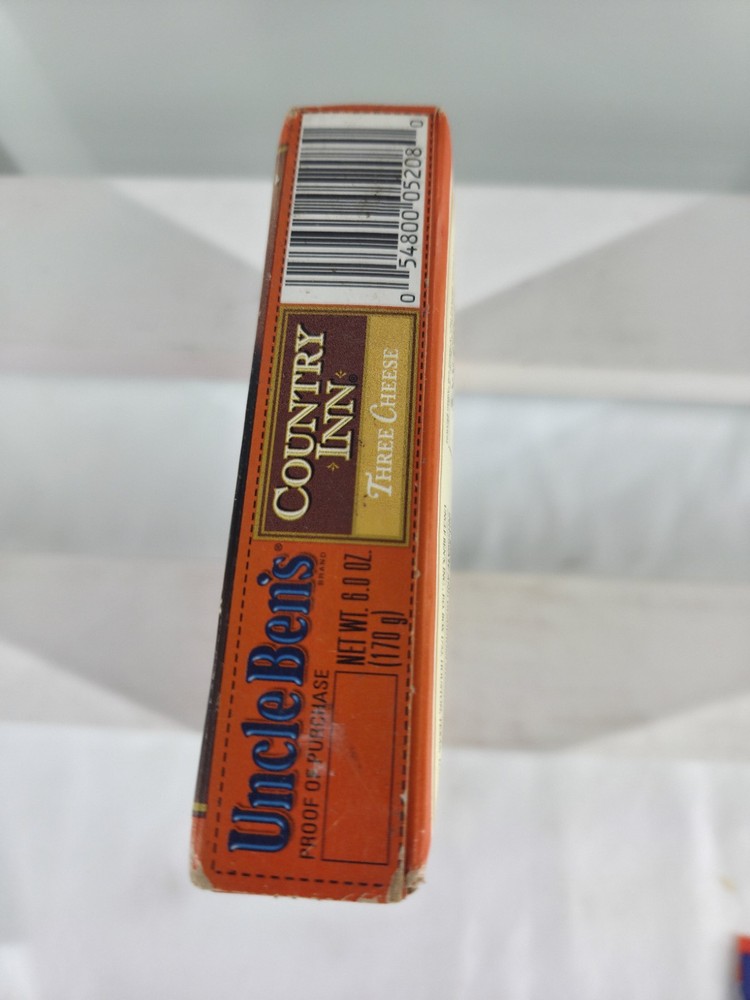 Uncle Ben’s Discontinued Logo Three Cheese