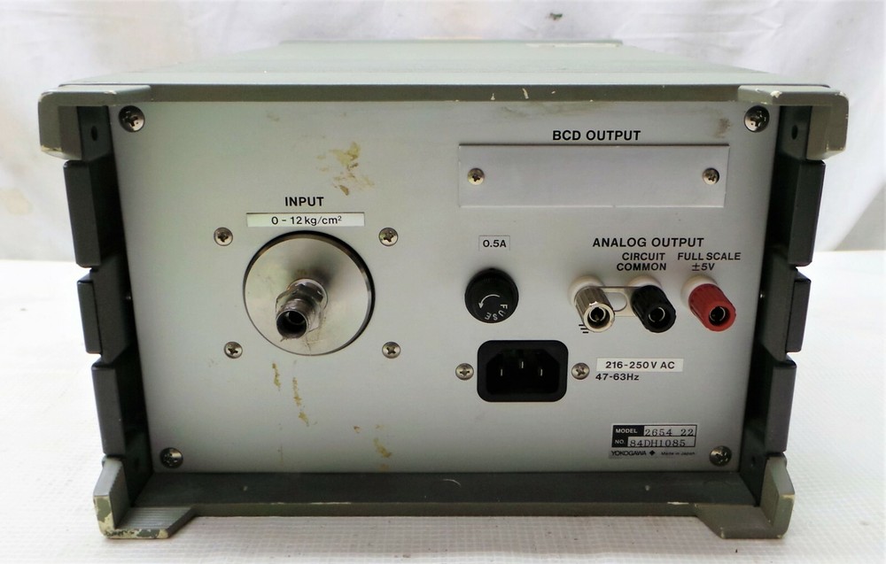 YOKOGAWA 2654 DIGITAL MANOMETER.