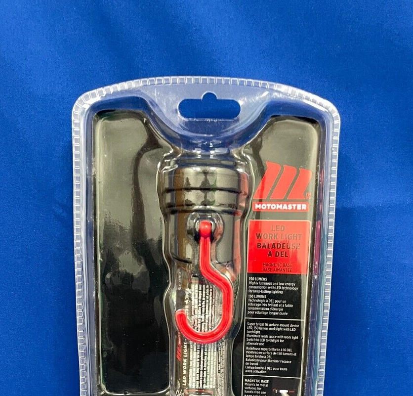 Motomaster 16 Led Rechargable Work Light - NEW
