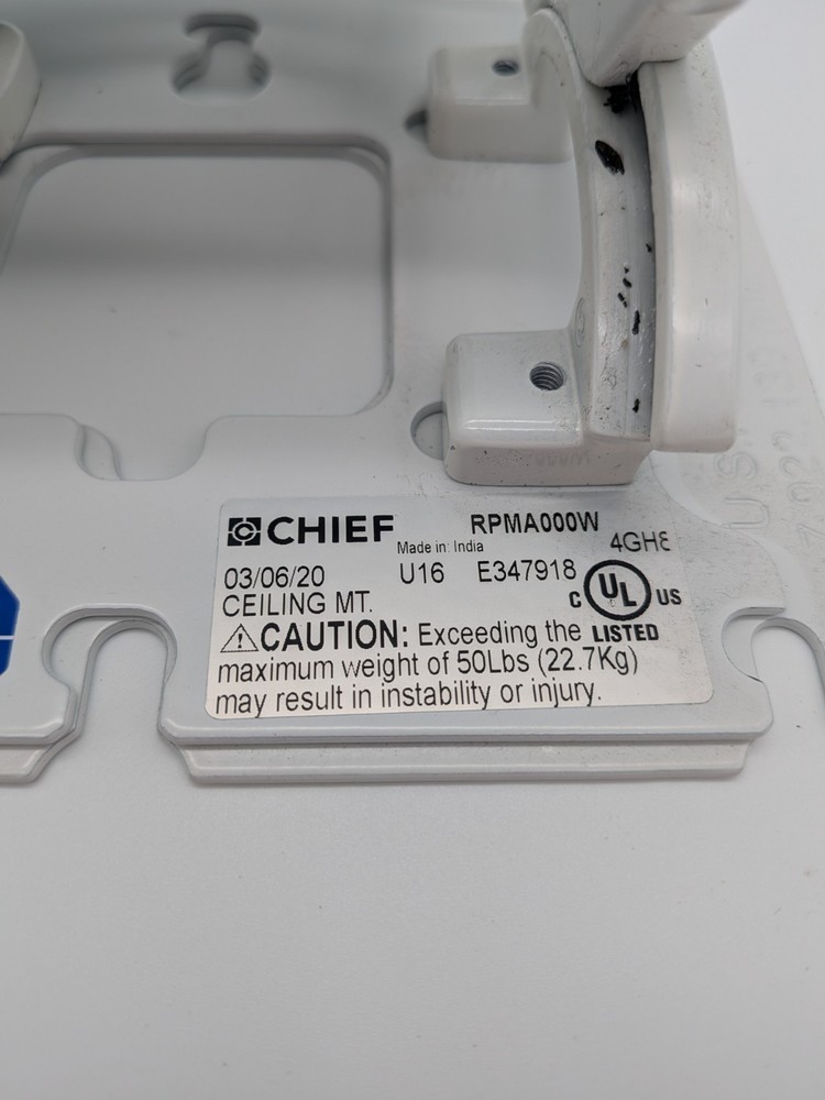 CHIEF RPMA000W Projector Ceiling Mount