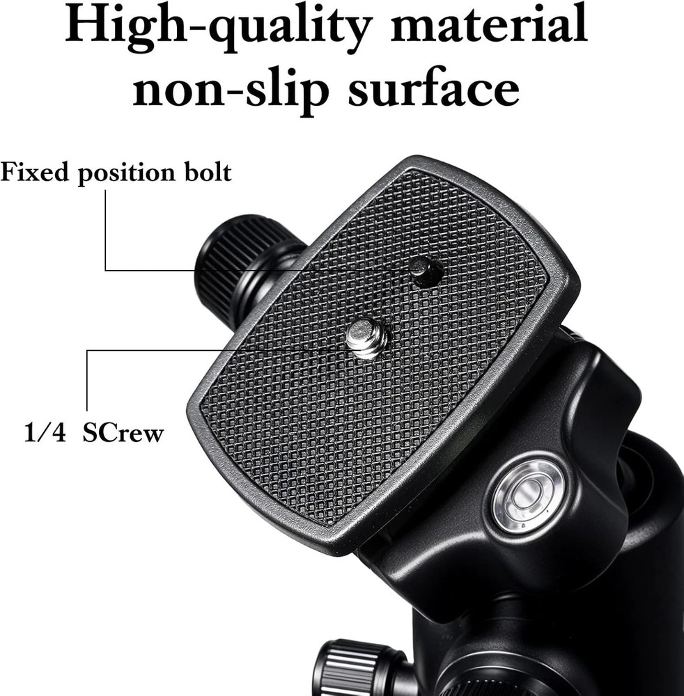 2 PCS Quick Release Tripod Adapter Plate - Universal Camera Mount, 2.48x1.93in