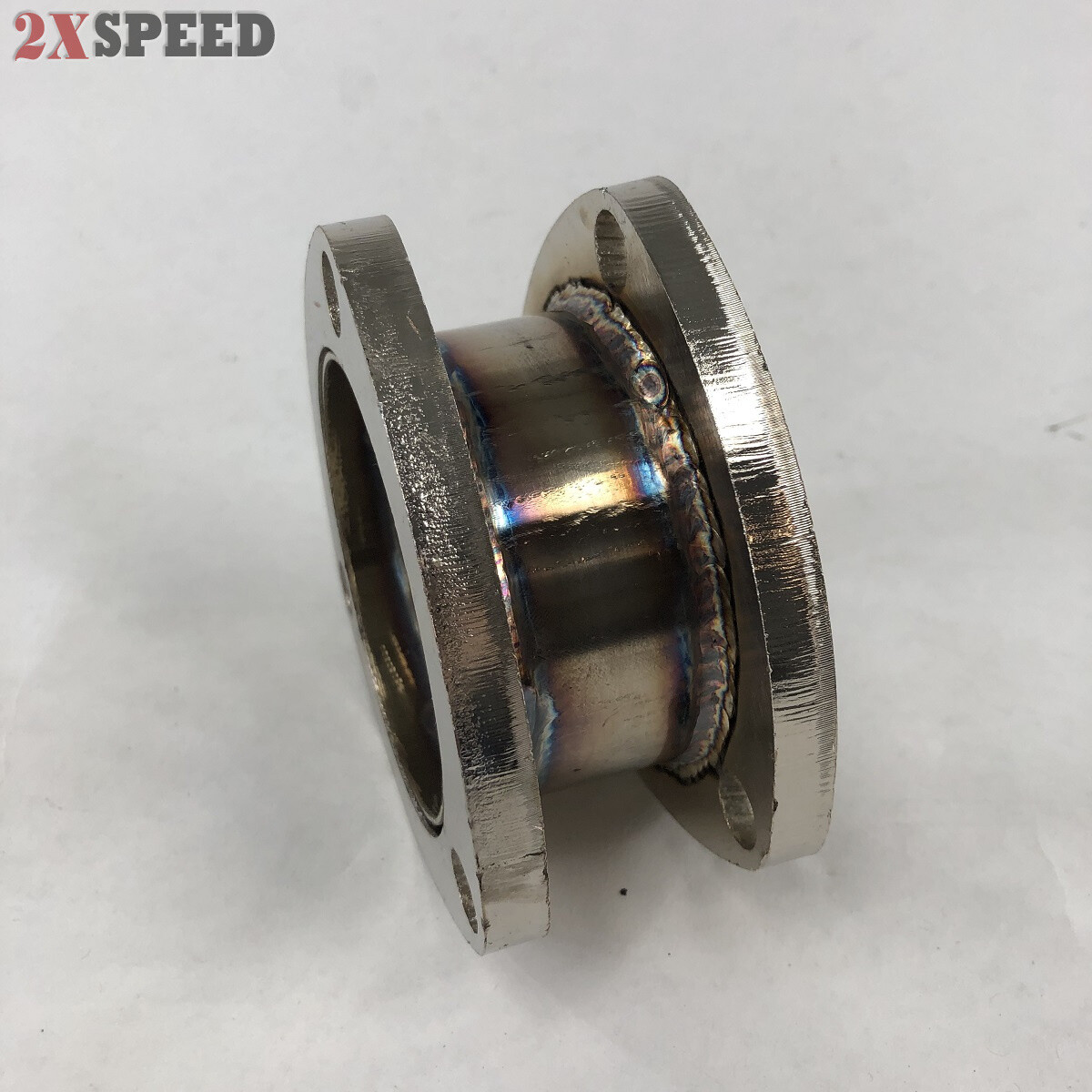 3 inch 3 Bolt Flange Exhaust Muffler Pipe Extension Flange Mild Steel Adapter