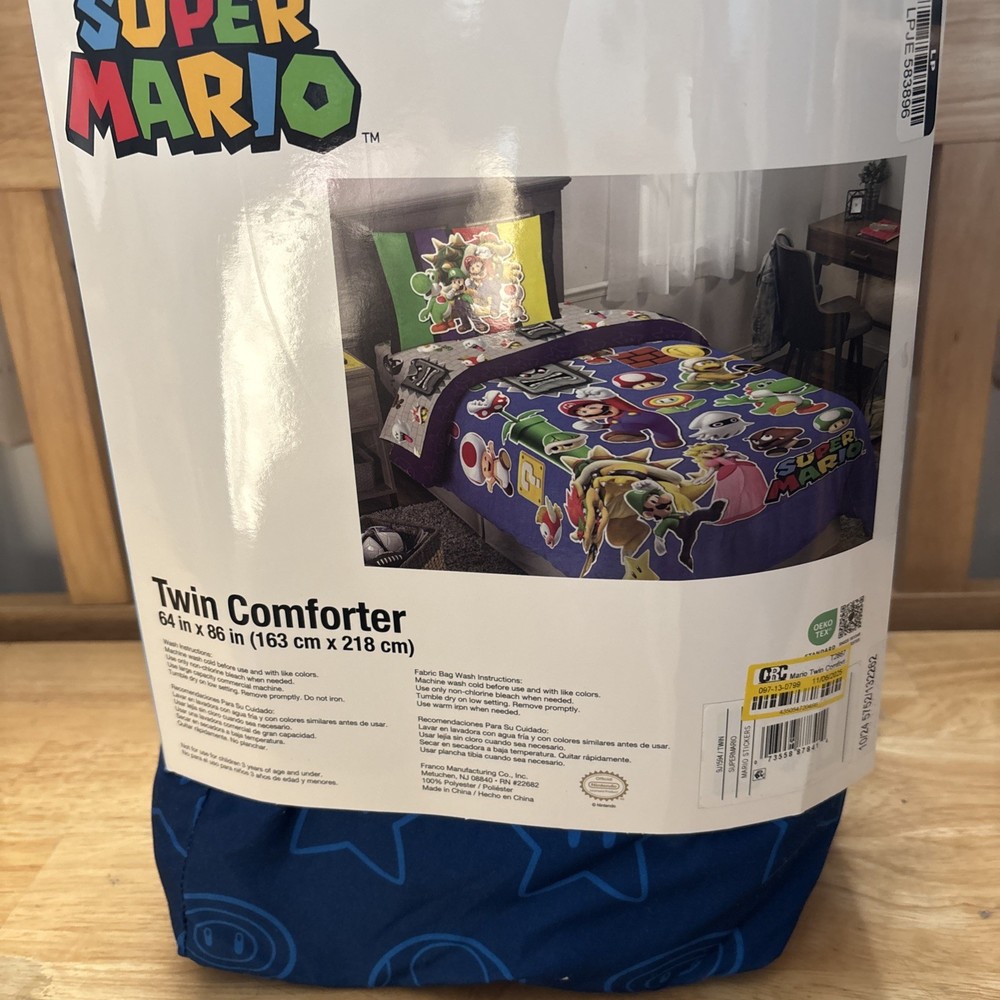Mario Twin Comforter