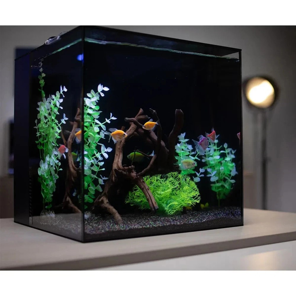HelloReef GloFish All In One Aquarium Kit With Learning Guide