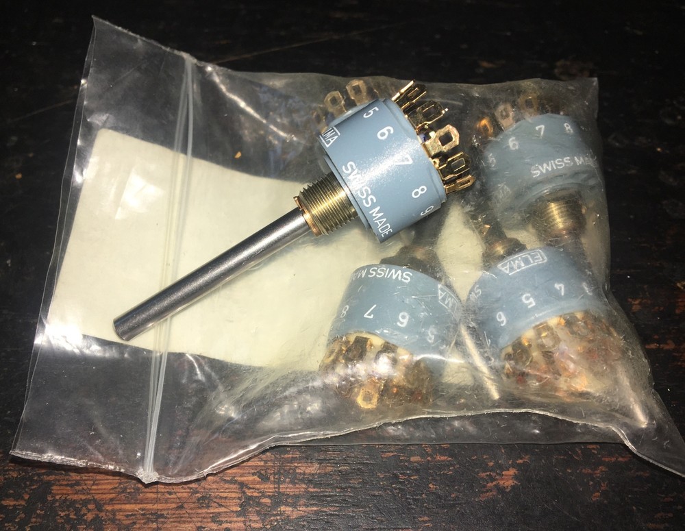 Elma Rotary Switch 1 Deck 1 Pol