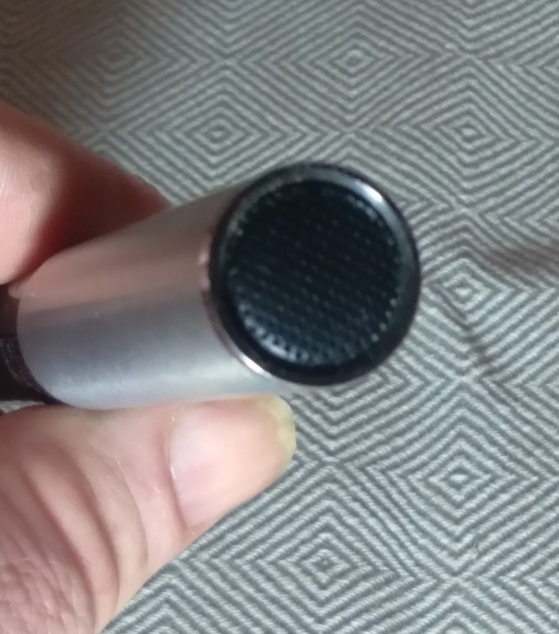 VINTAGE MODIFIED REALISTIC MC-1000 SLIM DYNAMIC MICROPHONE