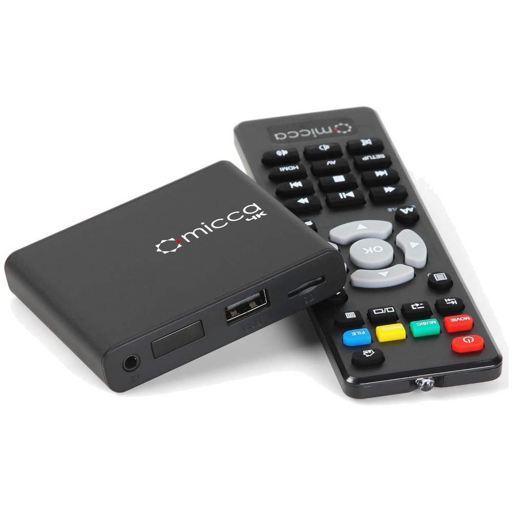 Compact 4K Digital Media Player - USB MicroSD