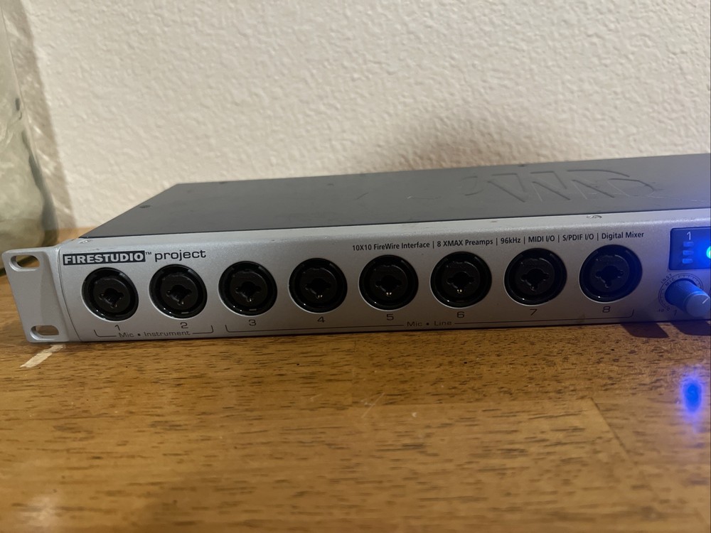 PreSonus FIRESTUDIO Project Digital 10X10 FireWire Recording Interface Mixer