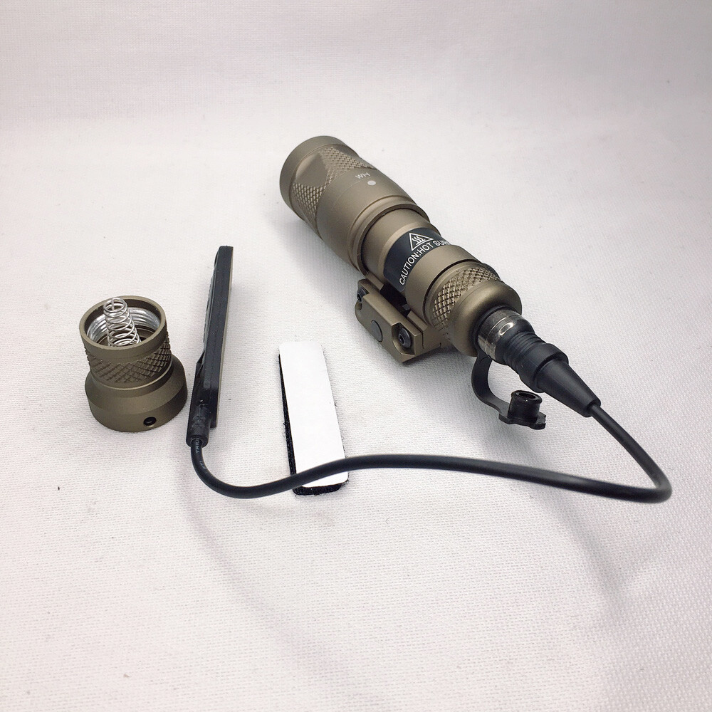 M300V Tactical Light White LED Light Switch Constant Strobe Flashlight