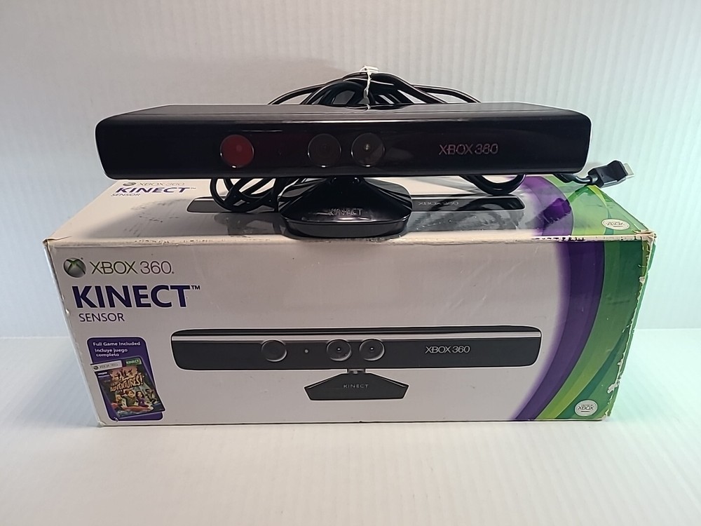 Microsoft 1414 Xbox 360 Kinect Sensor Bar Only - Black - Tested Working