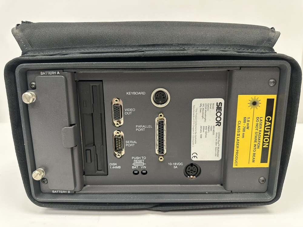 Siecor 383-MD55 OTDR Plus Multitester - UNTESTED