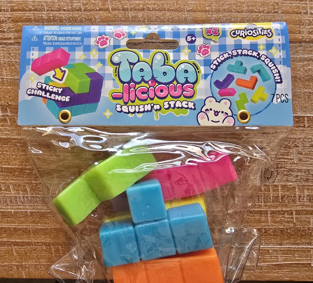 Taba-Licious Squish'n Stack Orb Curiosities Squishy Stress Fidget