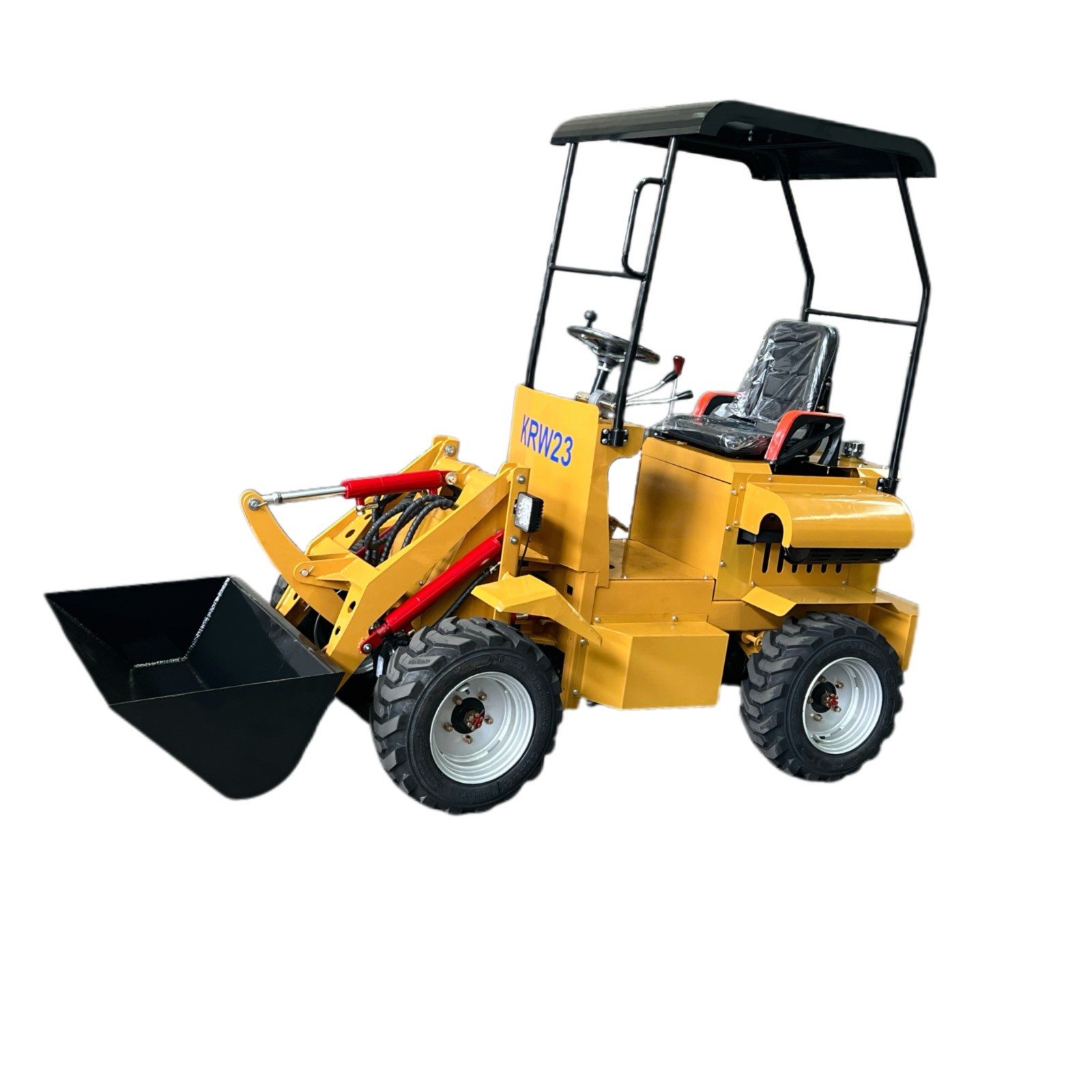 AGT 2025 24HP Wheeled Mini Skid Steer Loader, Rato Gas Engine