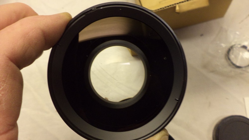 CCTV 0.7X wide angle attachment